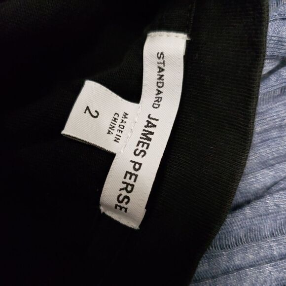Standard james perse black scoop neck tee - Picture 4 of 8